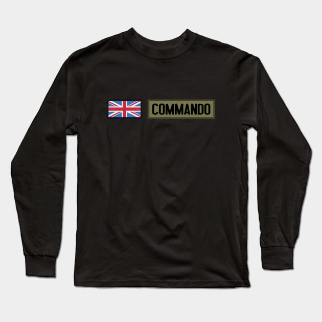 British Commando Long Sleeve T-Shirt by Jared S Davies